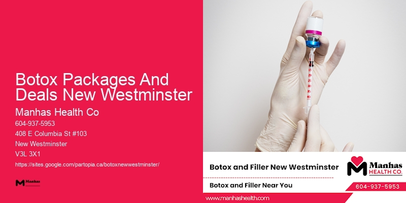 Botox treatment before and after Botox Packages And Deals New Westminster