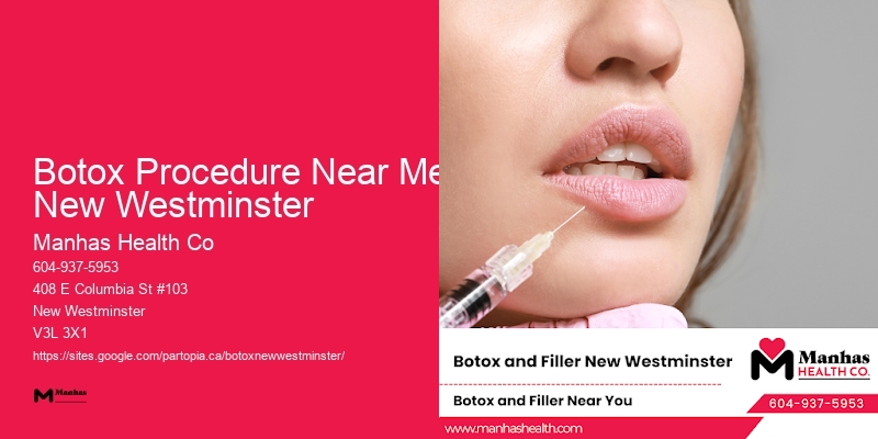 Botox for cosmetic enhancements Botox Procedure Near Me New Westminster