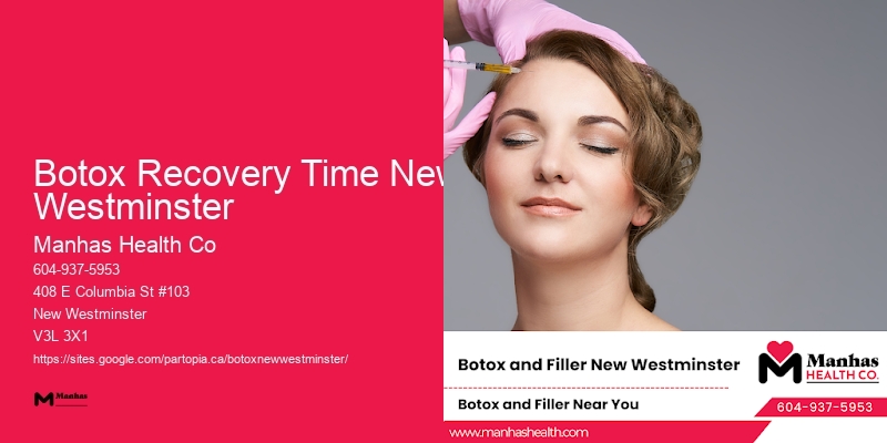 Botox services for forehead wrinkles Botox Recovery Time New Westminster