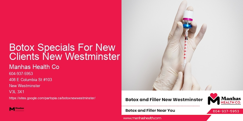 Botox treatment cost breakdown Botox Specials For New Clients New Westminster