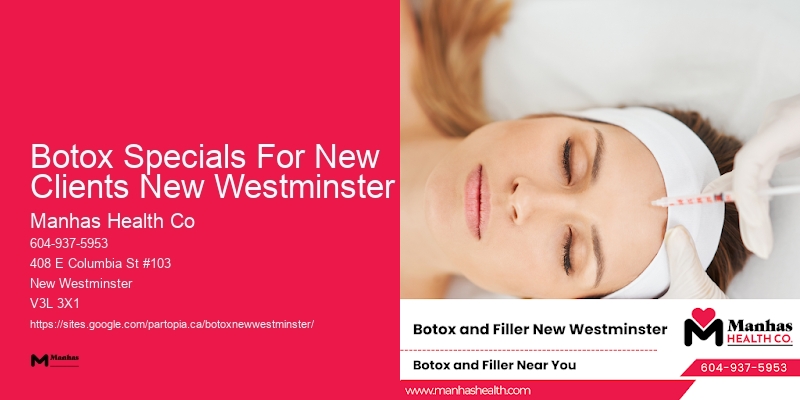 Best value Botox Botox Specials For New Clients New Westminster