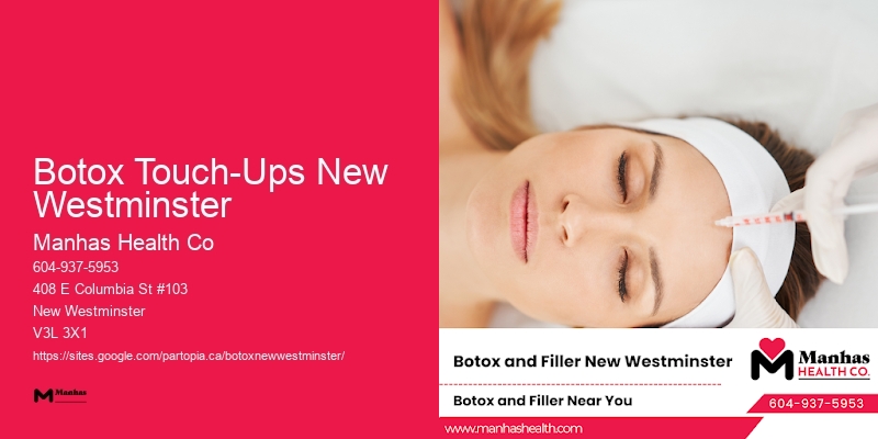 Botox for fine lines Botox Touch-Ups New Westminster