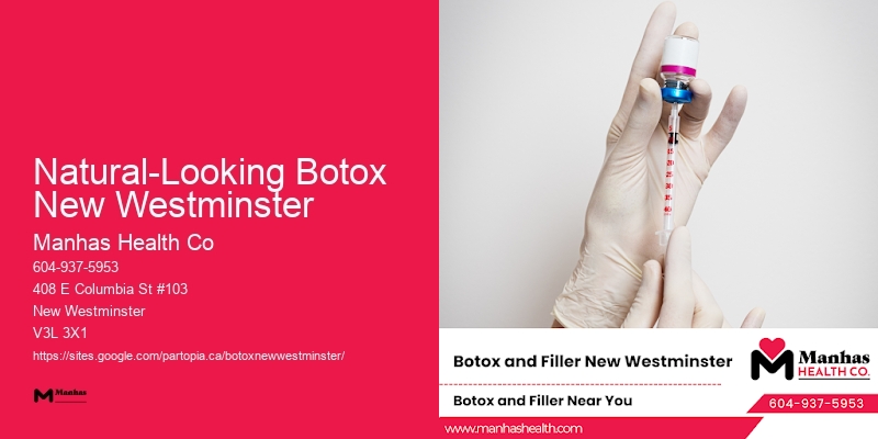 Botox options Natural-Looking Botox New Westminster