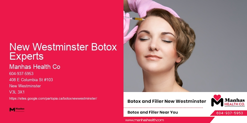 Botox for facial contouring New Westminster Botox Experts