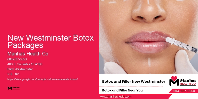 Botox clinics open now New Westminster Botox Packages