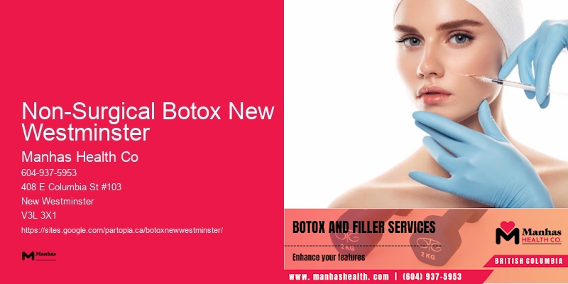 Botox for jawline Non-Surgical Botox New Westminster