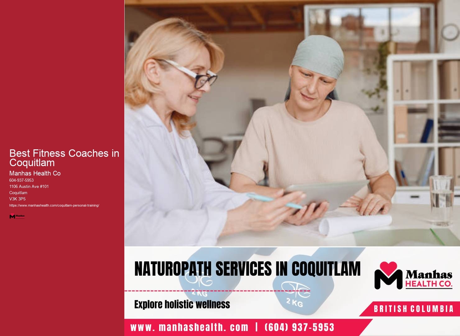 Best Fitness Coaches in Coquitlam Nutrition and Fitness Coach