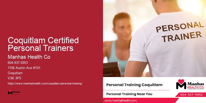 Coquitlam Certified Personal Trainers Personal Trainers for Beginners