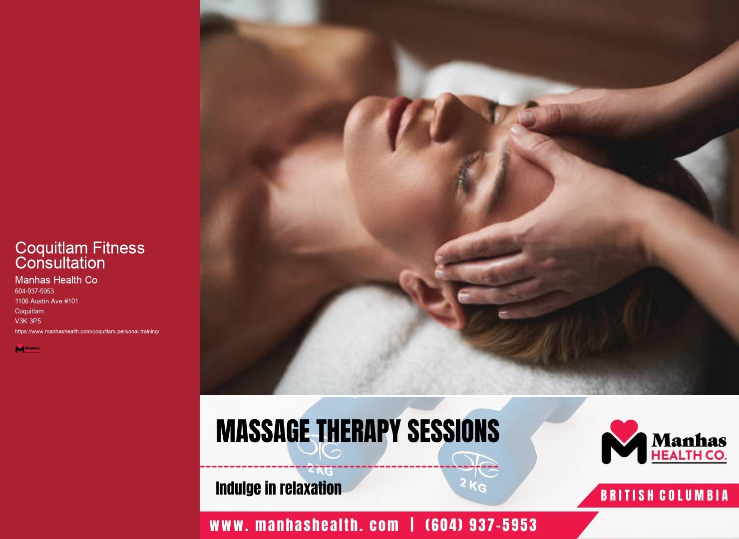 Personal Training and Rehabilitation Programs Coquitlam Fitness Consultation