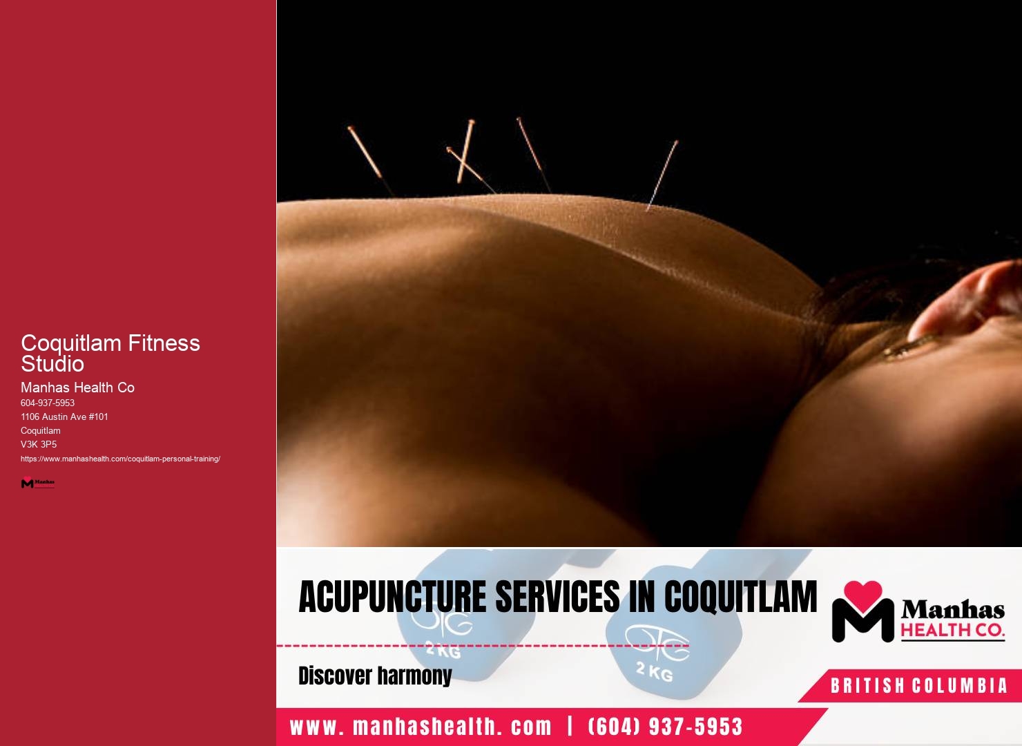 Coquitlam Fitness Studio Certified Personal Trainer