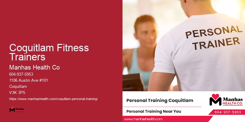 Personal Training for Office Workers Coquitlam Fitness Trainers