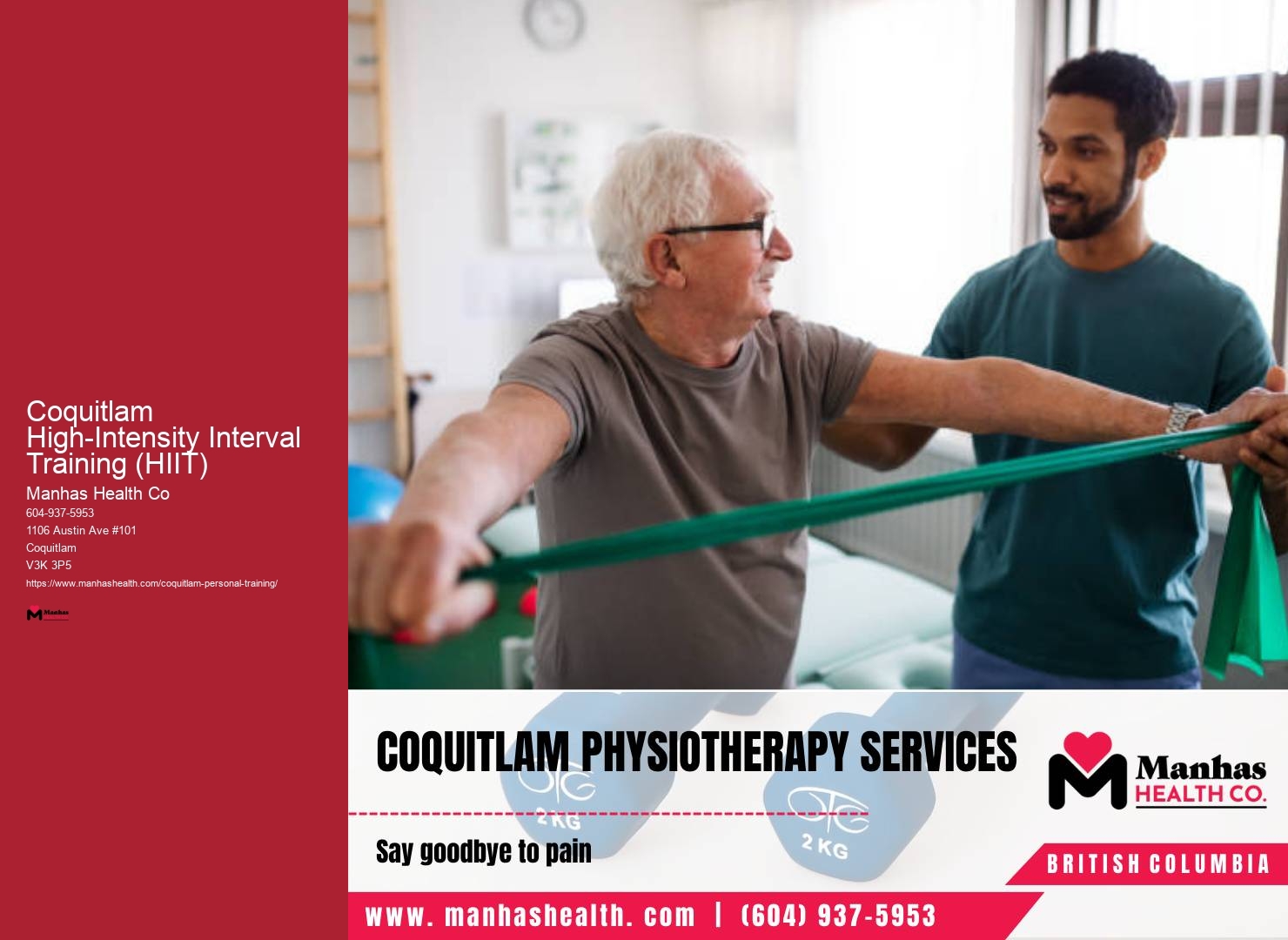 Coquitlam High-Intensity Interval Training (HIIT) Fitness Assessments with Trainers