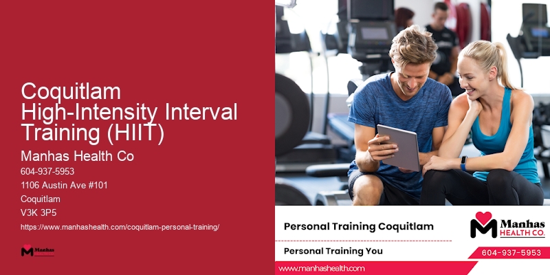 Coquitlam High-Intensity Interval Training (HIIT) Personal Trainer with Flexible Payment Plans