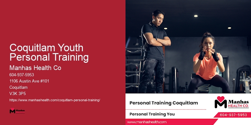 Coquitlam Youth Personal Training Fitness Trainers for Weight Management