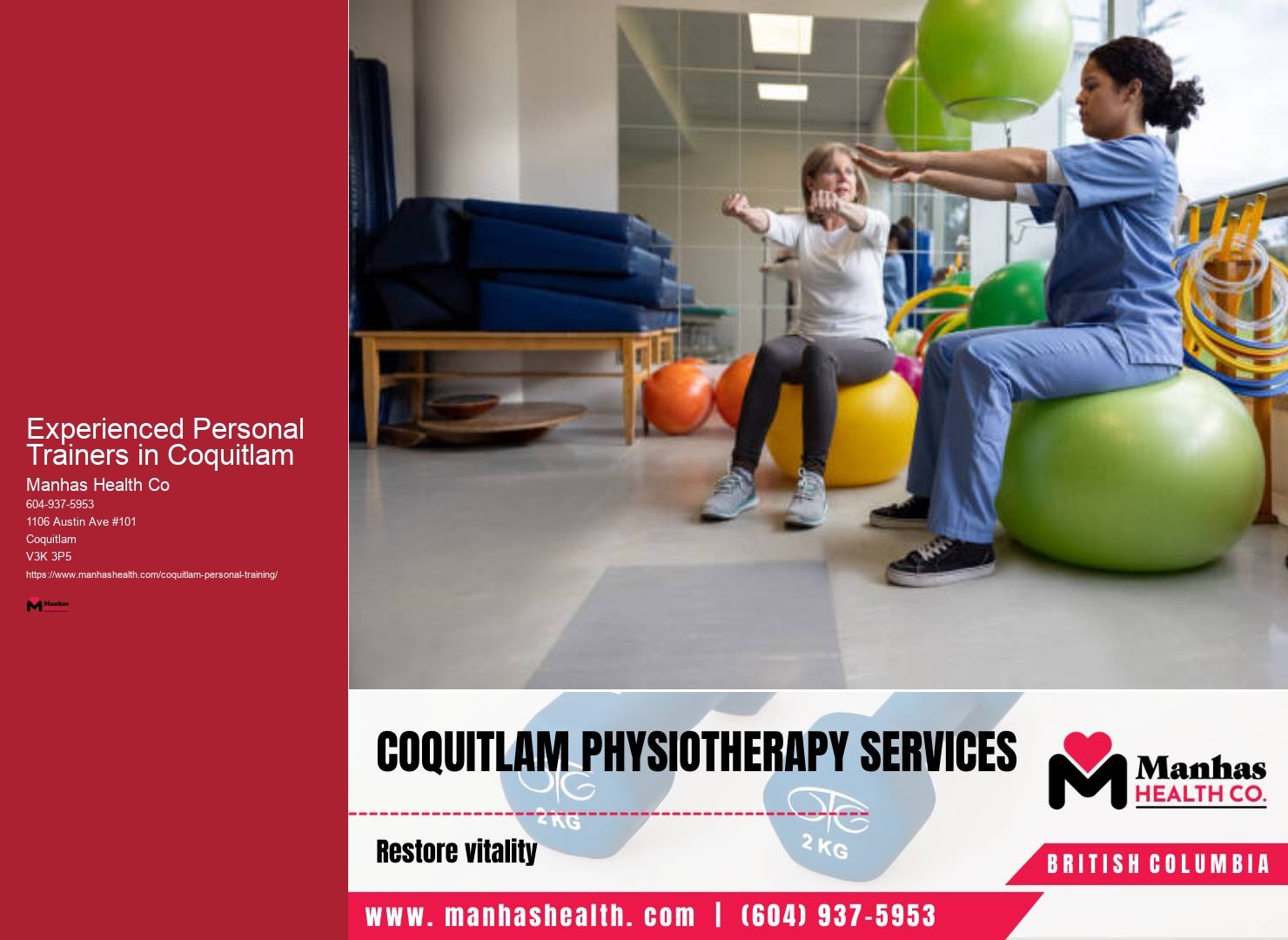 Personal Trainers for Special Needs Experienced Personal Trainers in Coquitlam