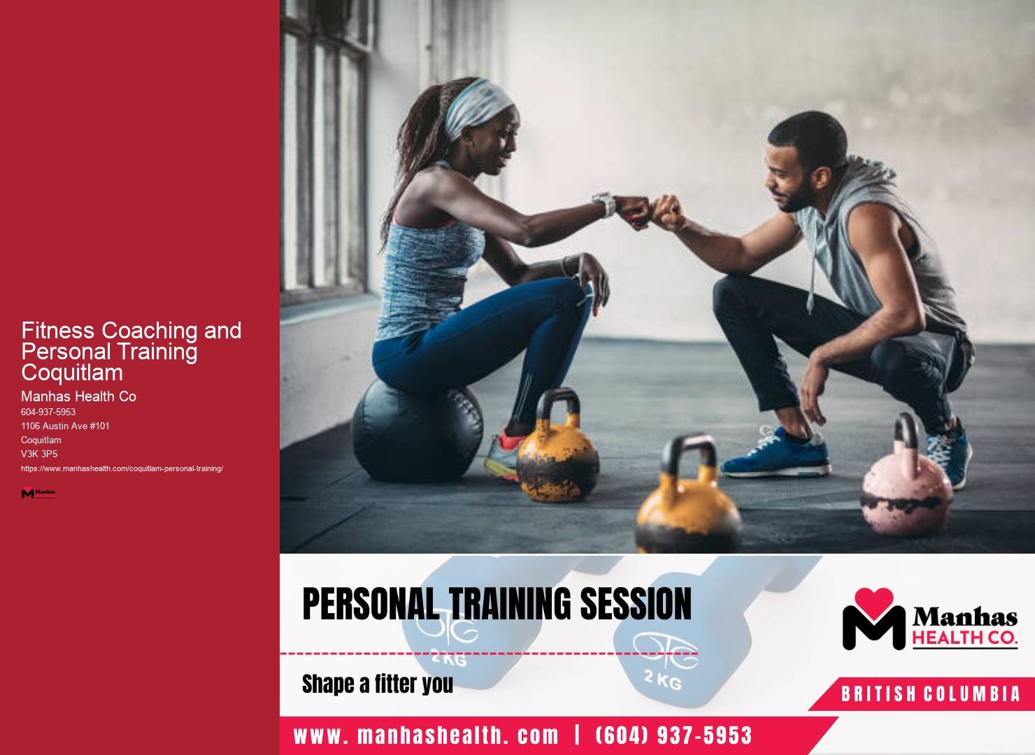 Personal Trainers for Toning and Sculpting Fitness Coaching and Personal Training Coquitlam