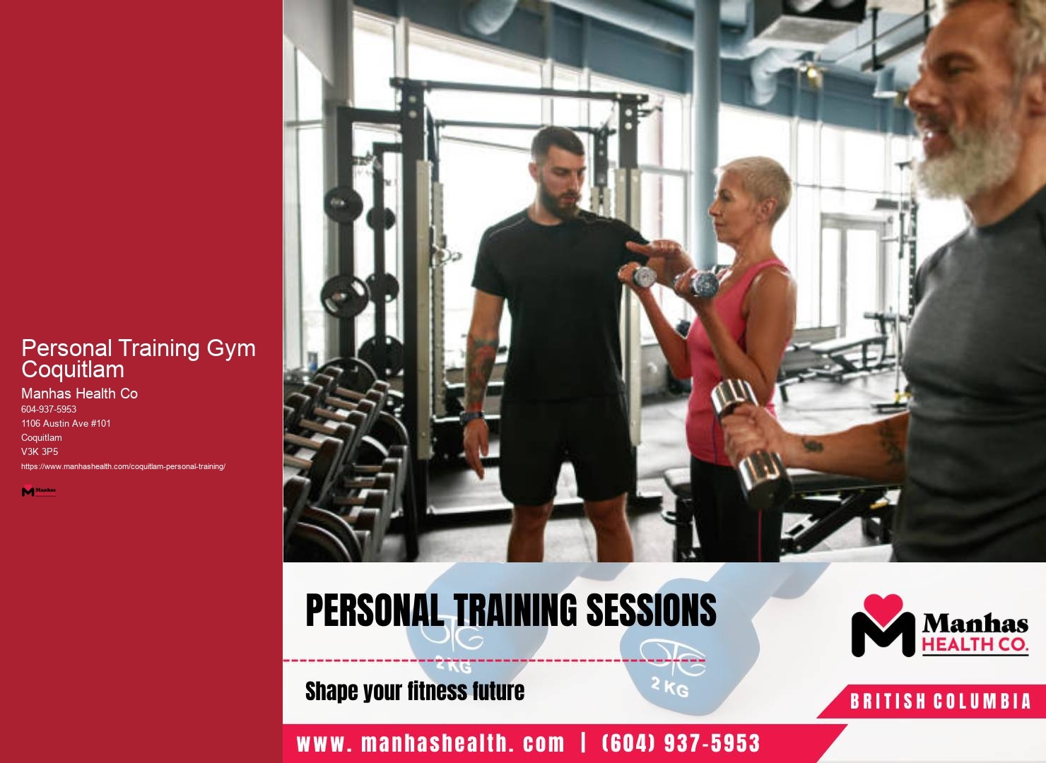 Personal Training Gym Coquitlam Personal Trainers For Seniors