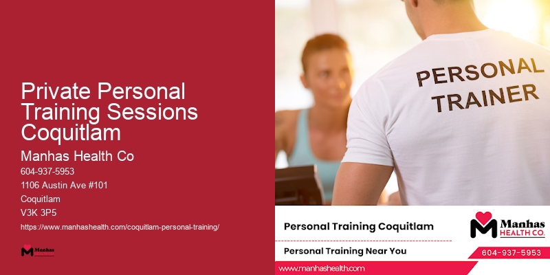 Personal Training for Mental Wellness Private Personal Training Sessions Coquitlam