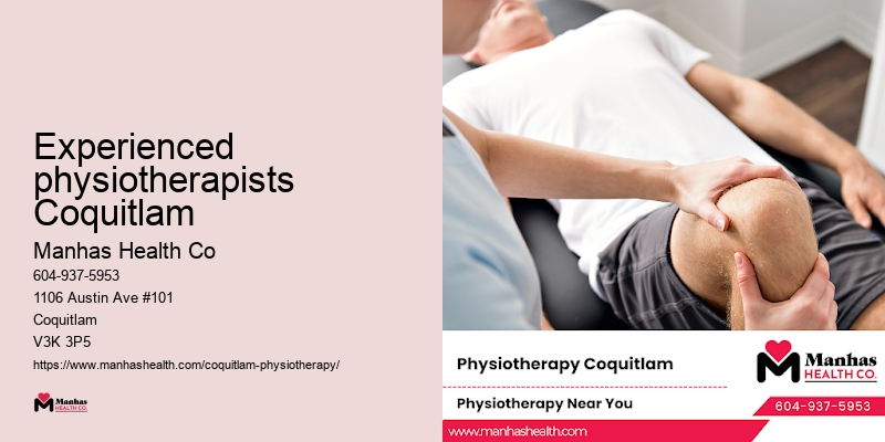 Experienced physiotherapists Coquitlam