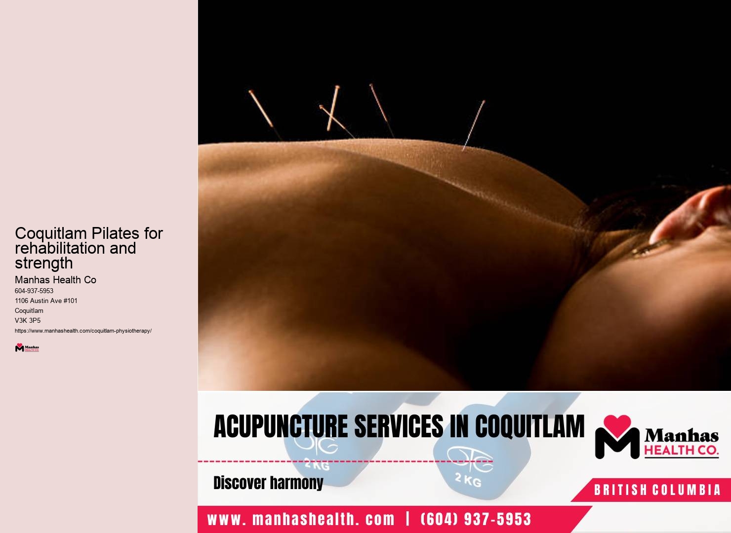 Professional manual therapy techniques in Coquitlam