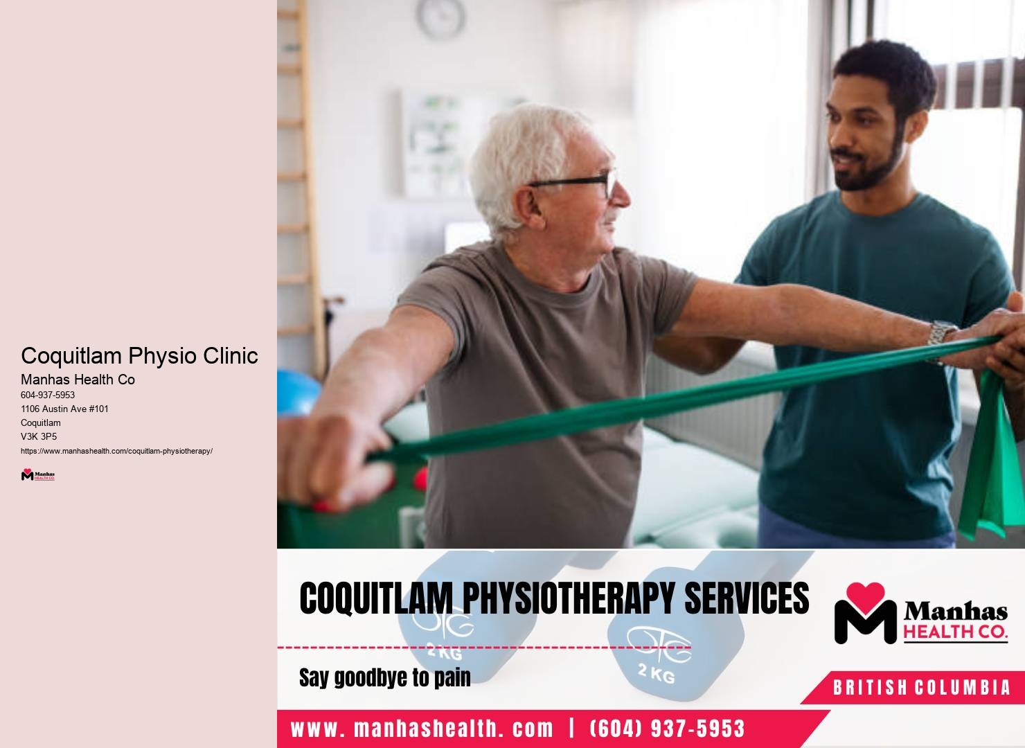 Post-Surgical Recovery Physio Coquitlam