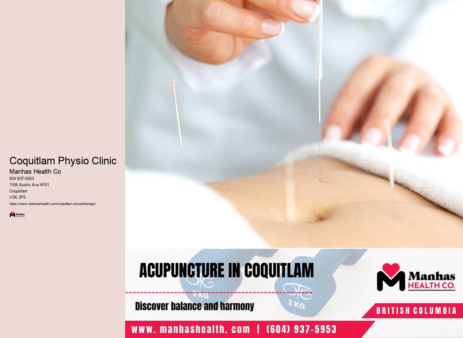 Chronic Pain Management Physiotherapy Coquitlam