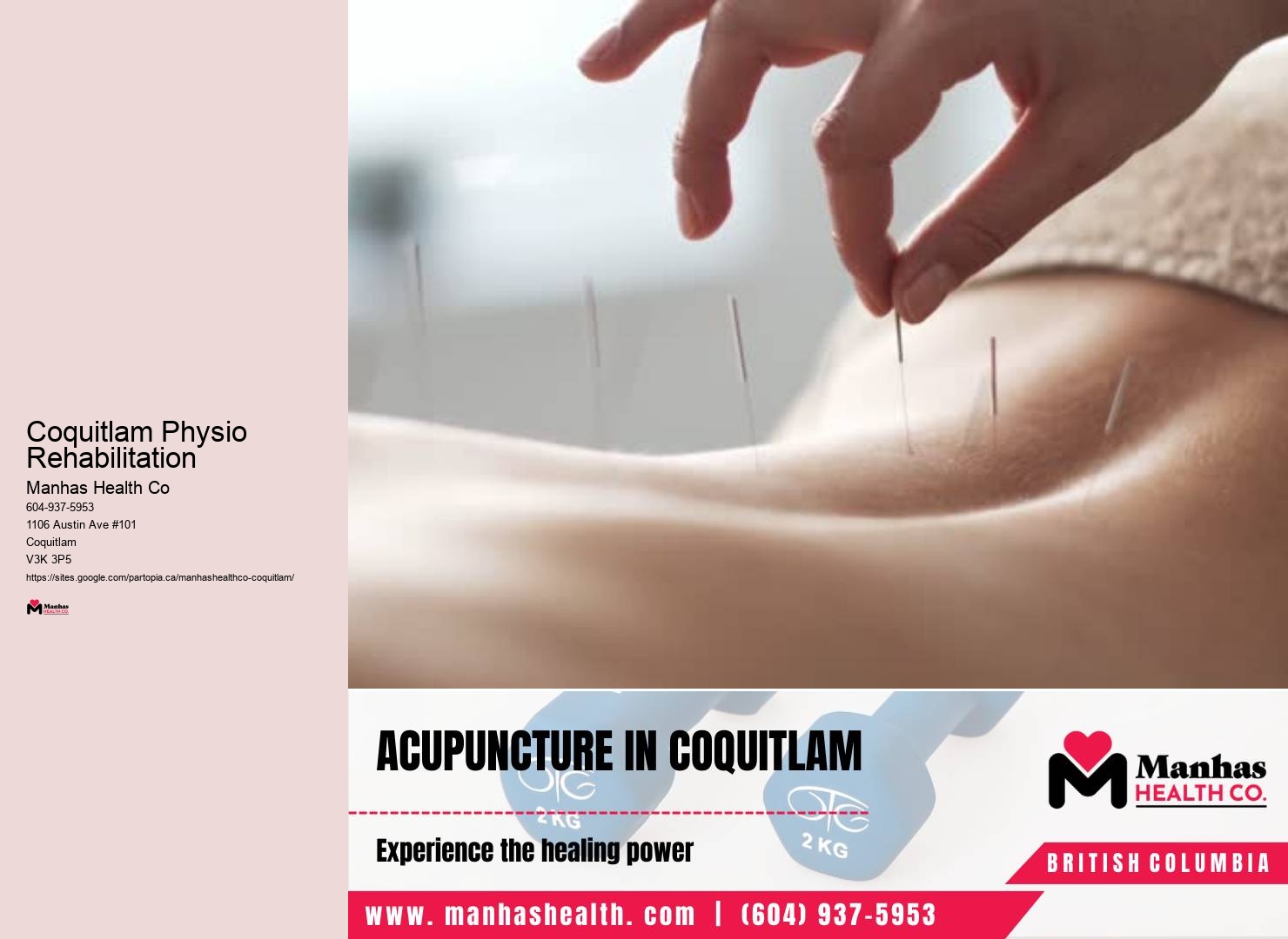 Tailored Physiotherapy Programs in Coquitlam