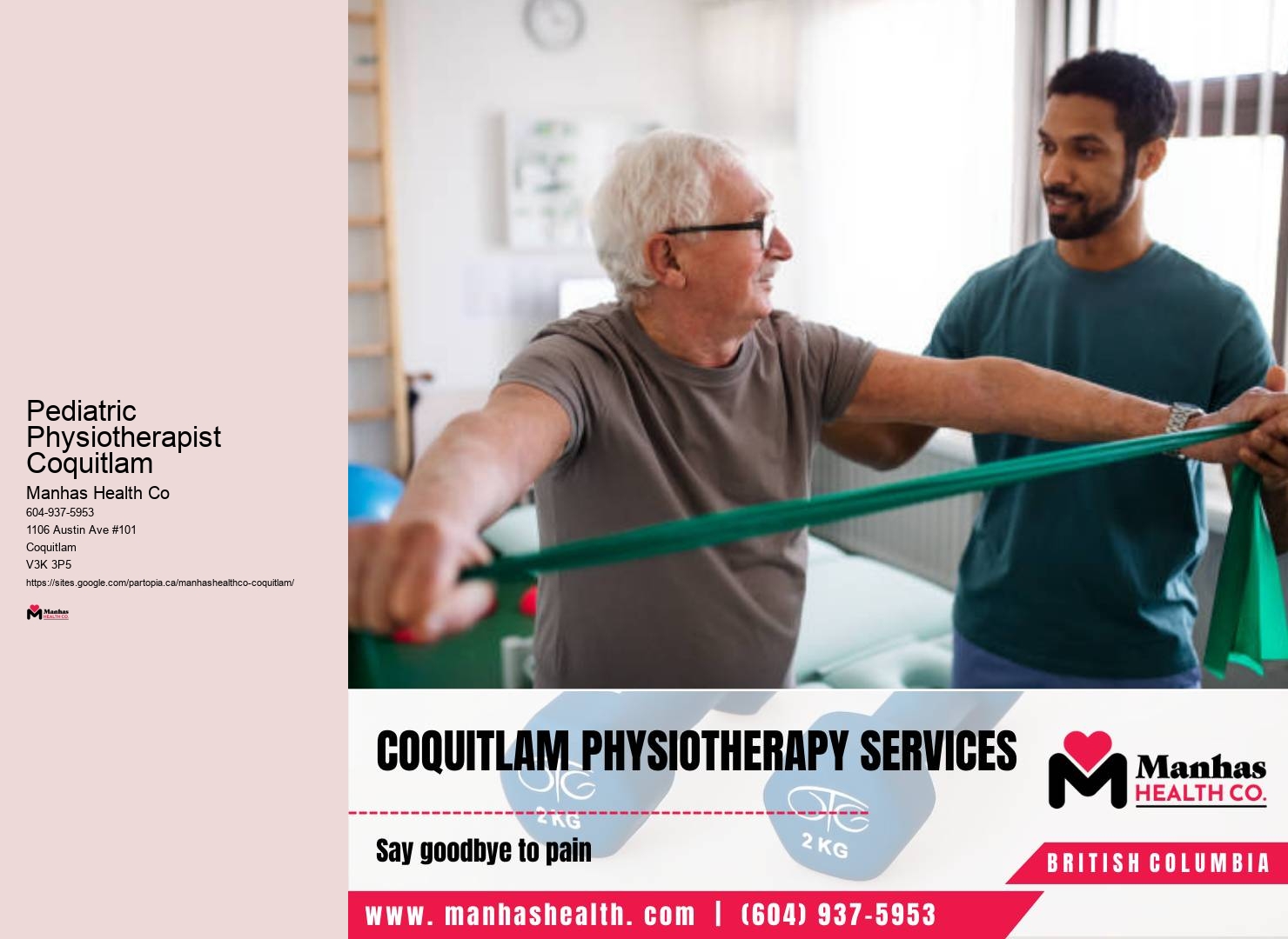 Pediatric Physiotherapist Coquitlam