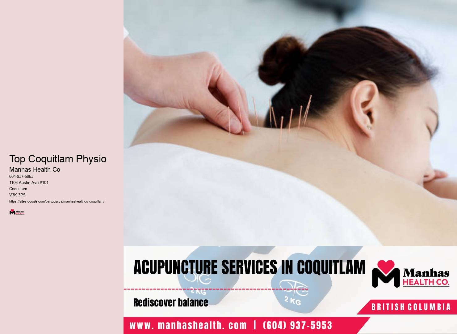 Coquitlam Physiotherapy for Pain