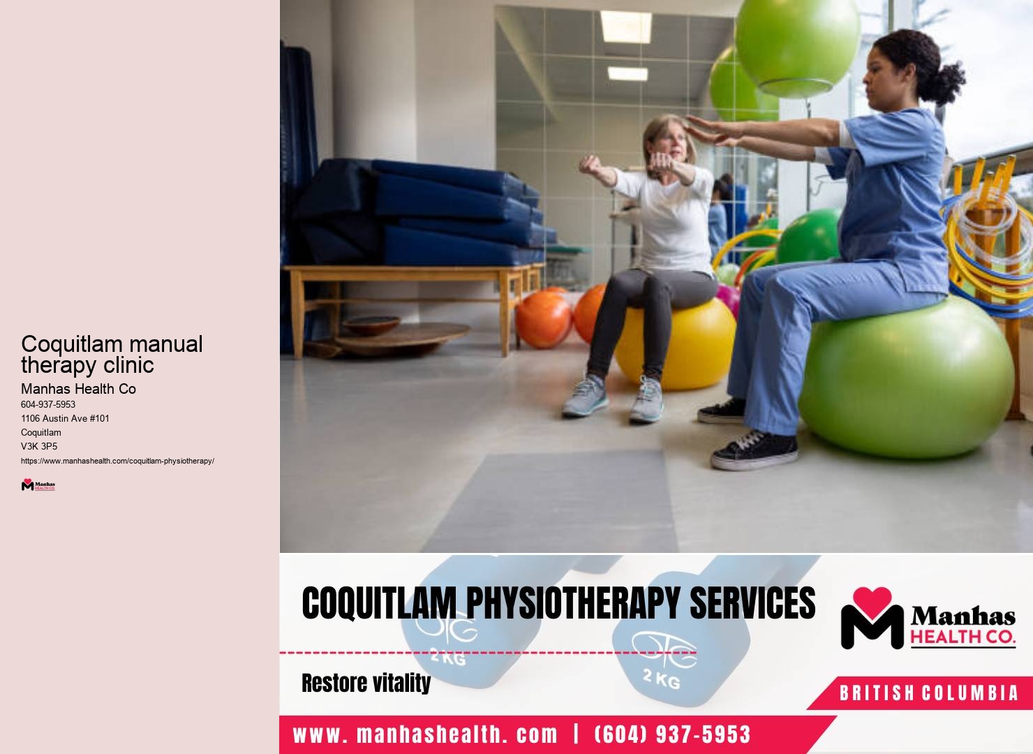 Specialized Pelvic Floor Physiotherapy Coquitlam Services