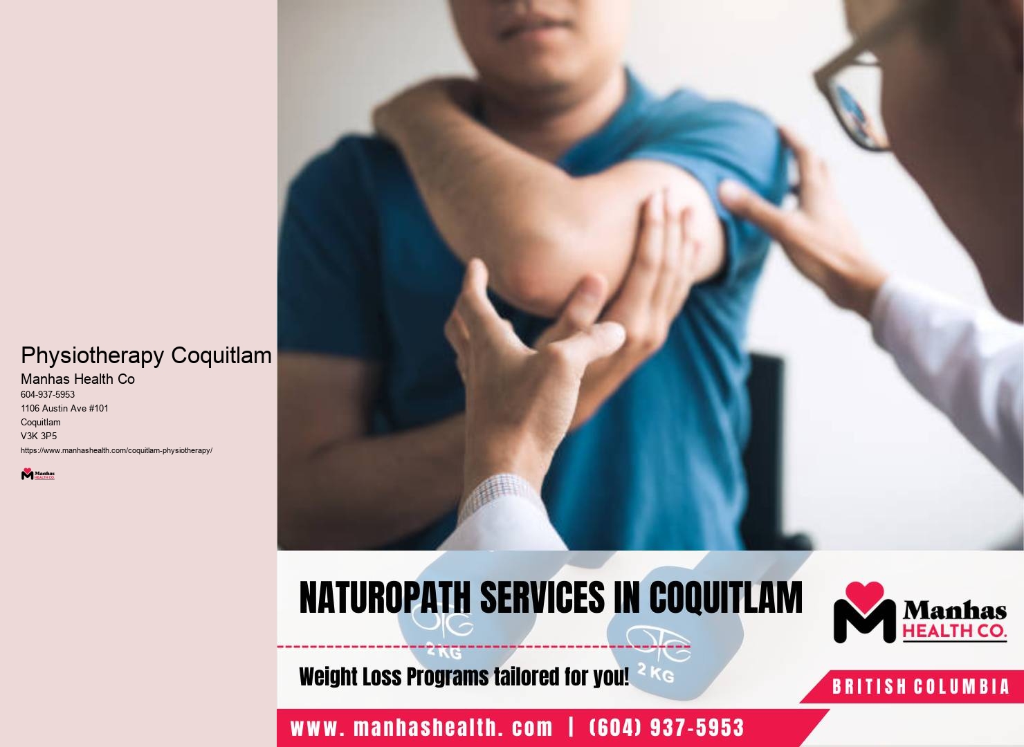 Convenient Coquitlam Centre Physiotherapy Facilities