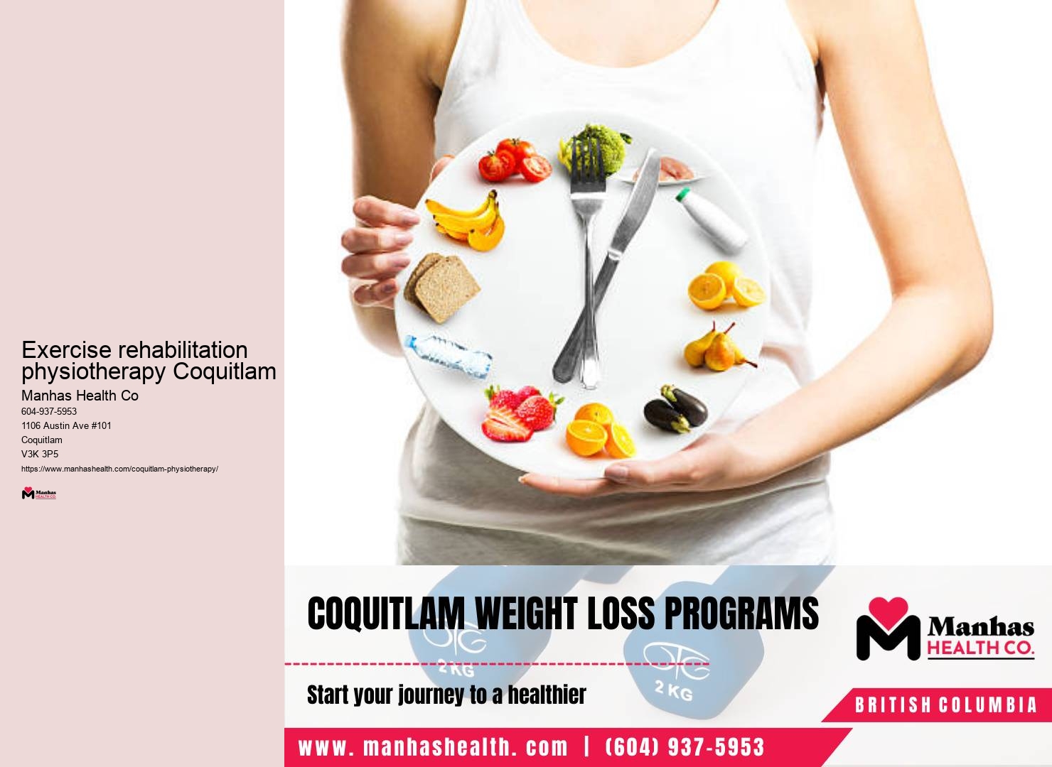 Physiotherapy Services Exercise rehabilitation physiotherapy Coquitlam