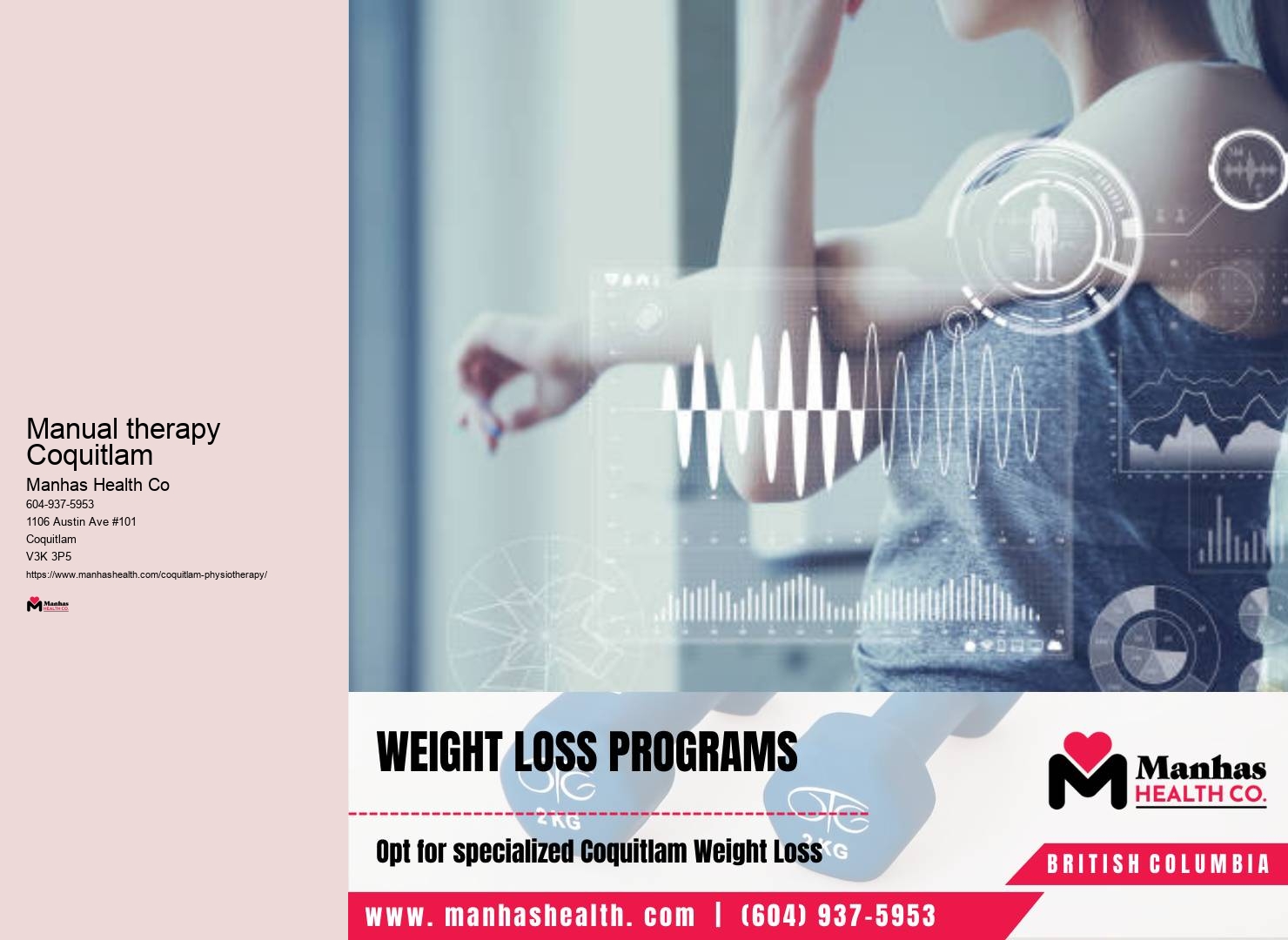 Affordable physiotherapist Manual therapy Coquitlam