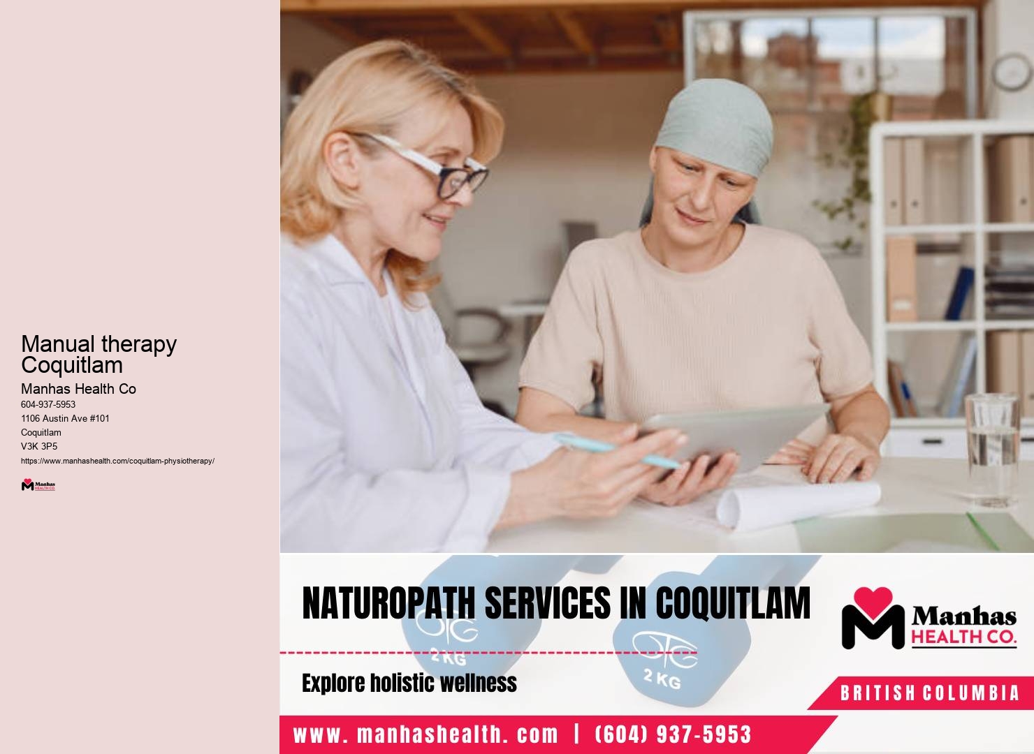 Pediatric physiotherapy specialist Manual therapy Coquitlam