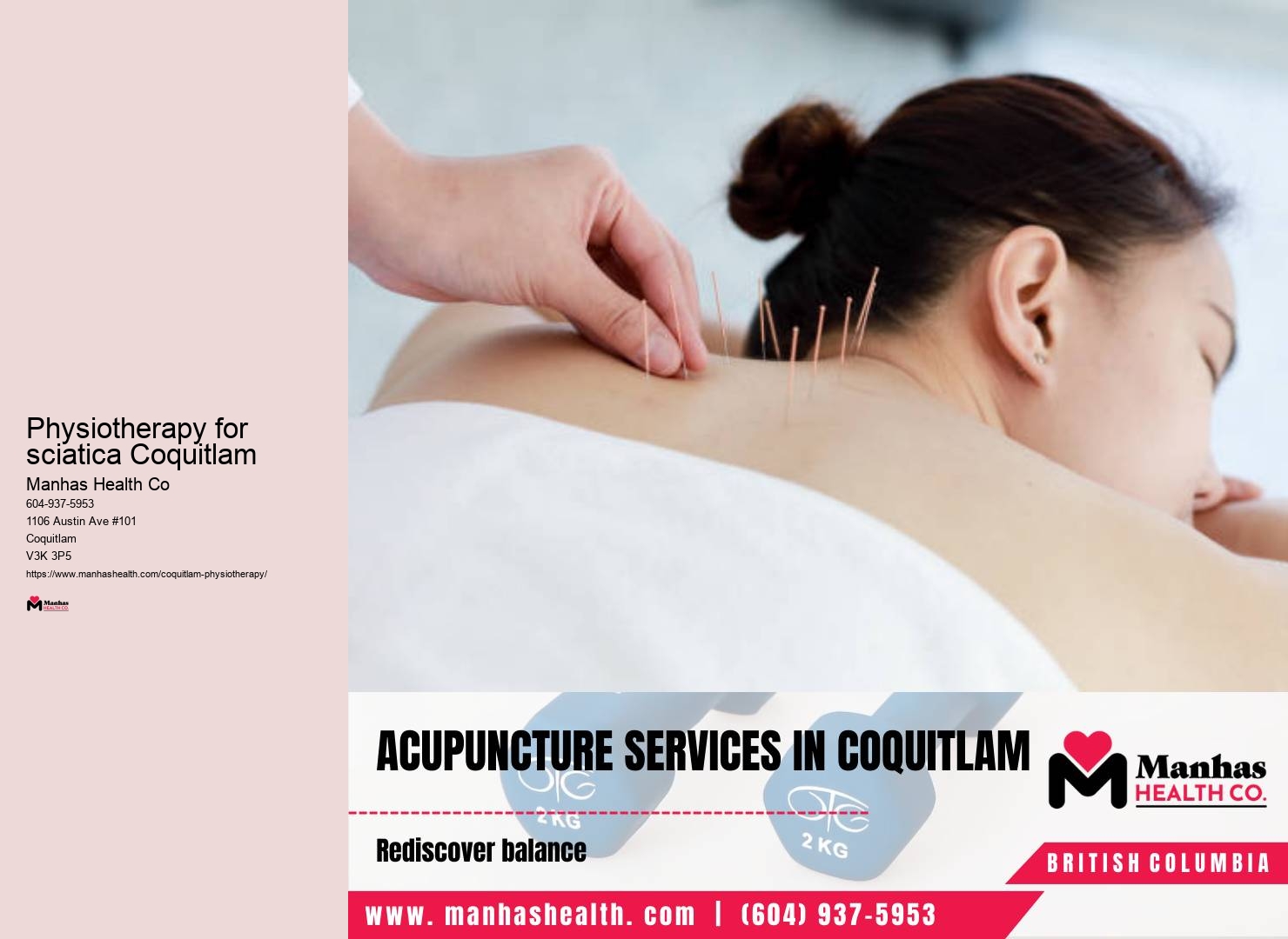 Physiotherapist consultation Physiotherapy for sciatica Coquitlam