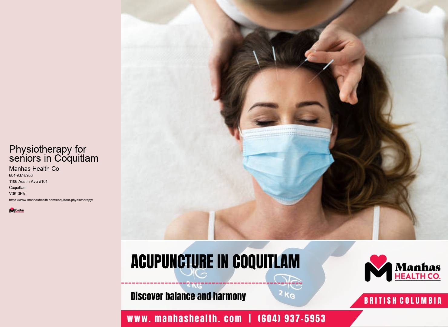 Physiotherapy for seniors in Physiotherapy for seniors in Coquitlam