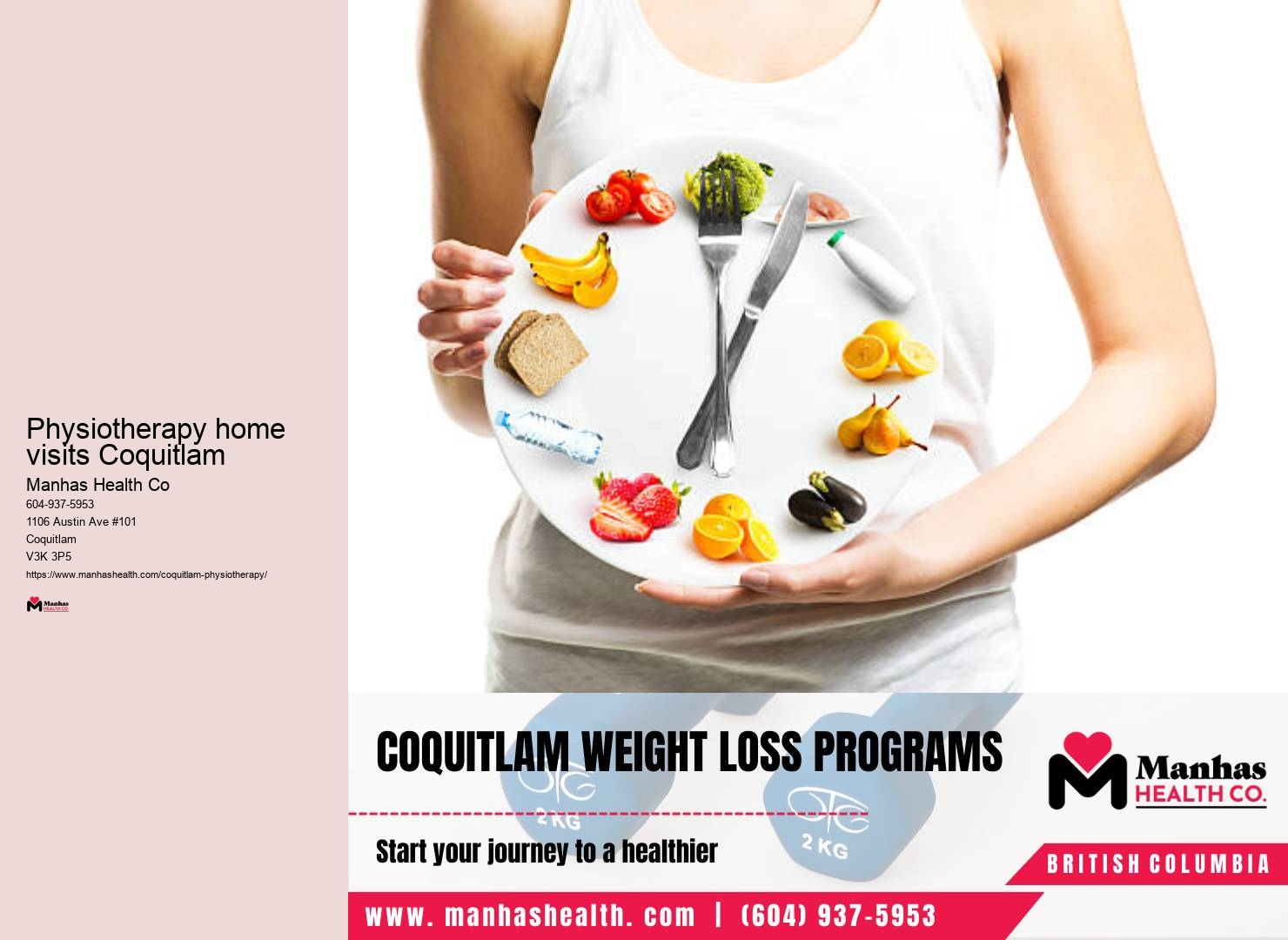 Physiotherapy clinic in Physiotherapy home visits Coquitlam