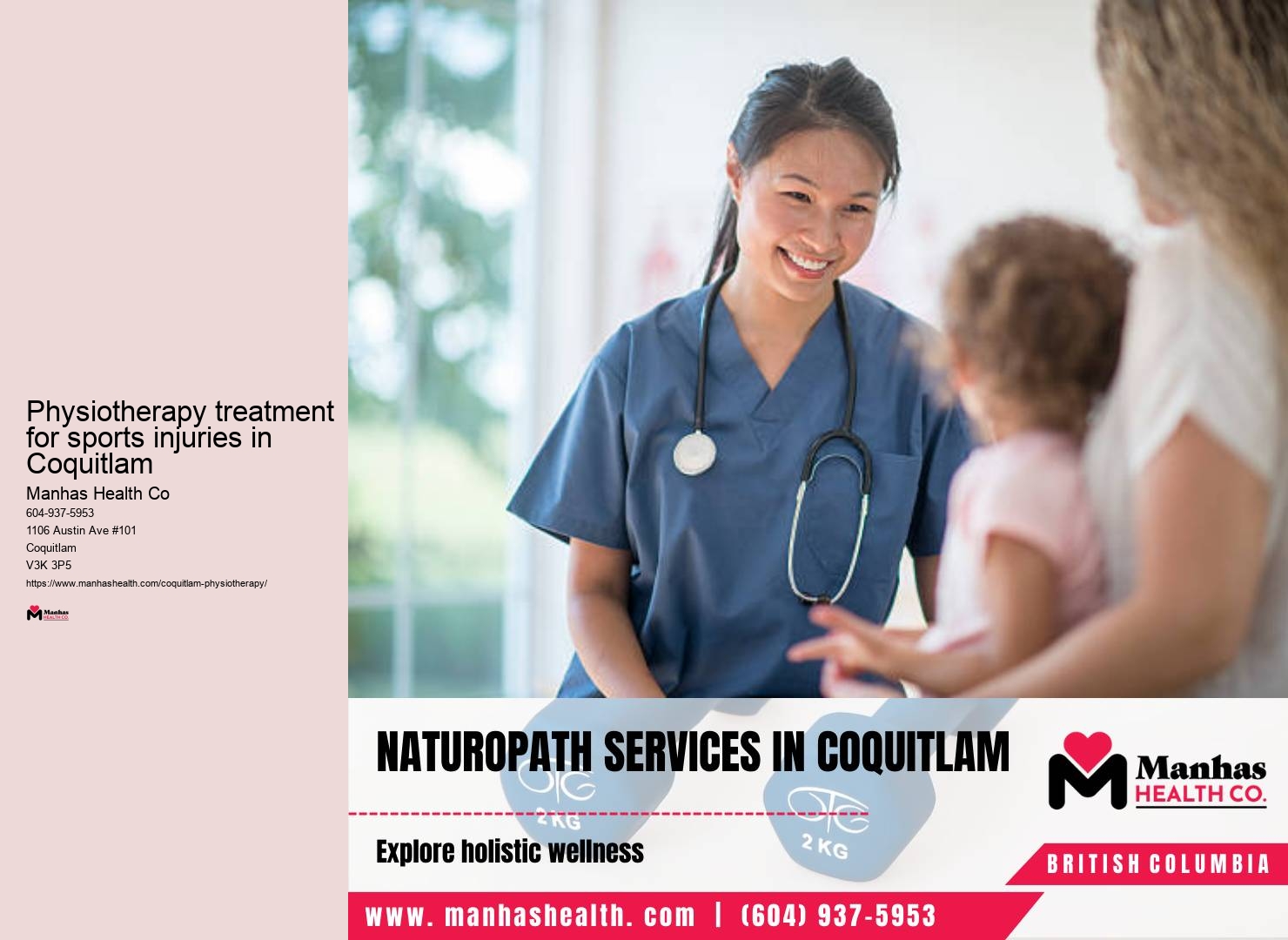 Neurological physiotherapy near me Physiotherapy treatment for sports injuries in Coquitlam