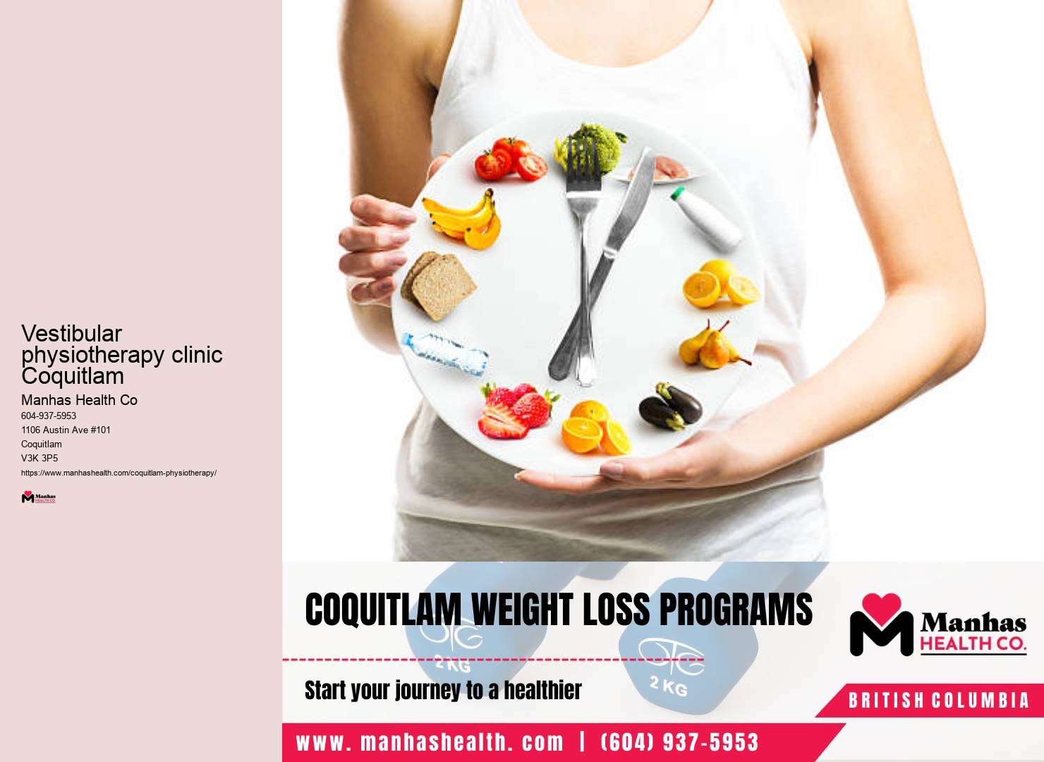 Physiotherapy for shoulder pain Vestibular physiotherapy clinic Coquitlam