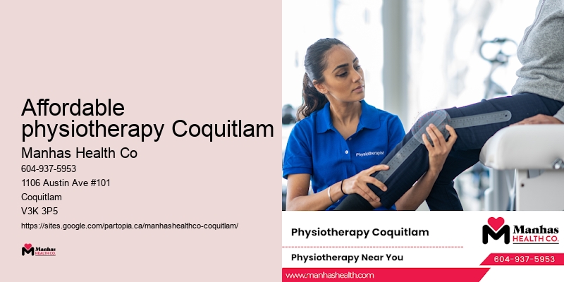Affordable physiotherapy Coquitlam
