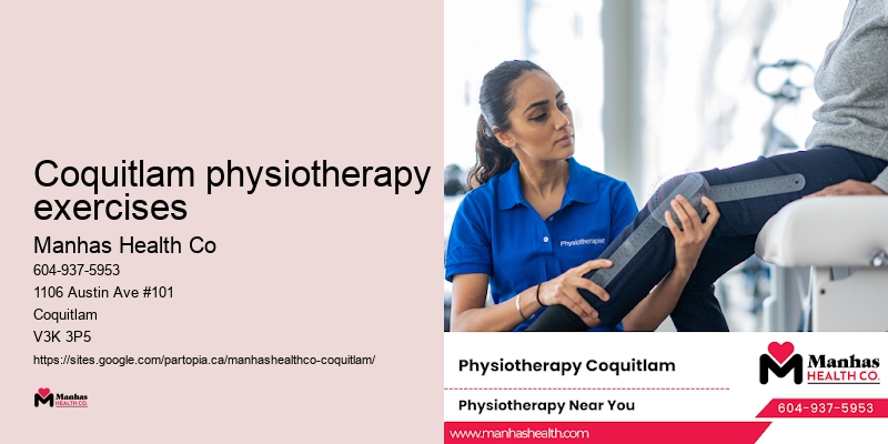 Coquitlam physiotherapy exercises