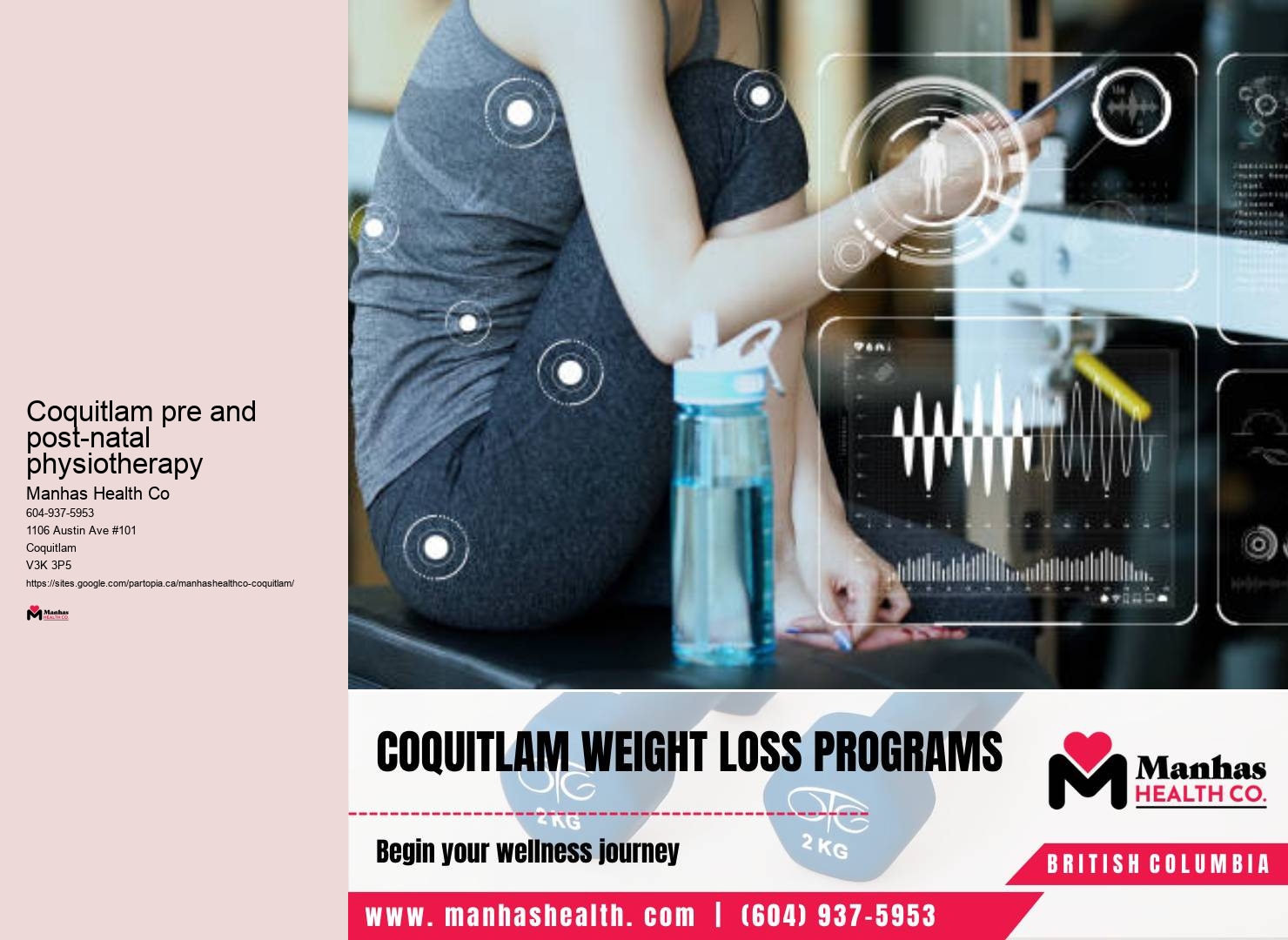 Top rated physiotherapy Coquitlam pre and post-natal physiotherapy