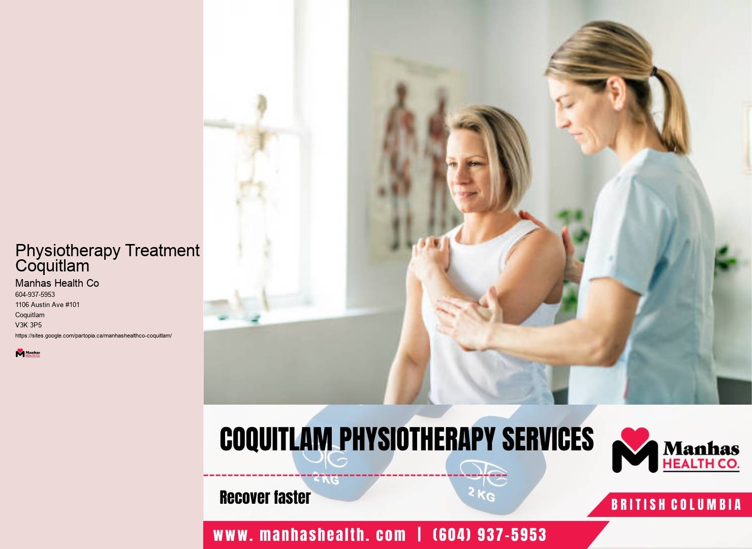 Physiotherapy center Physiotherapy Treatment Coquitlam