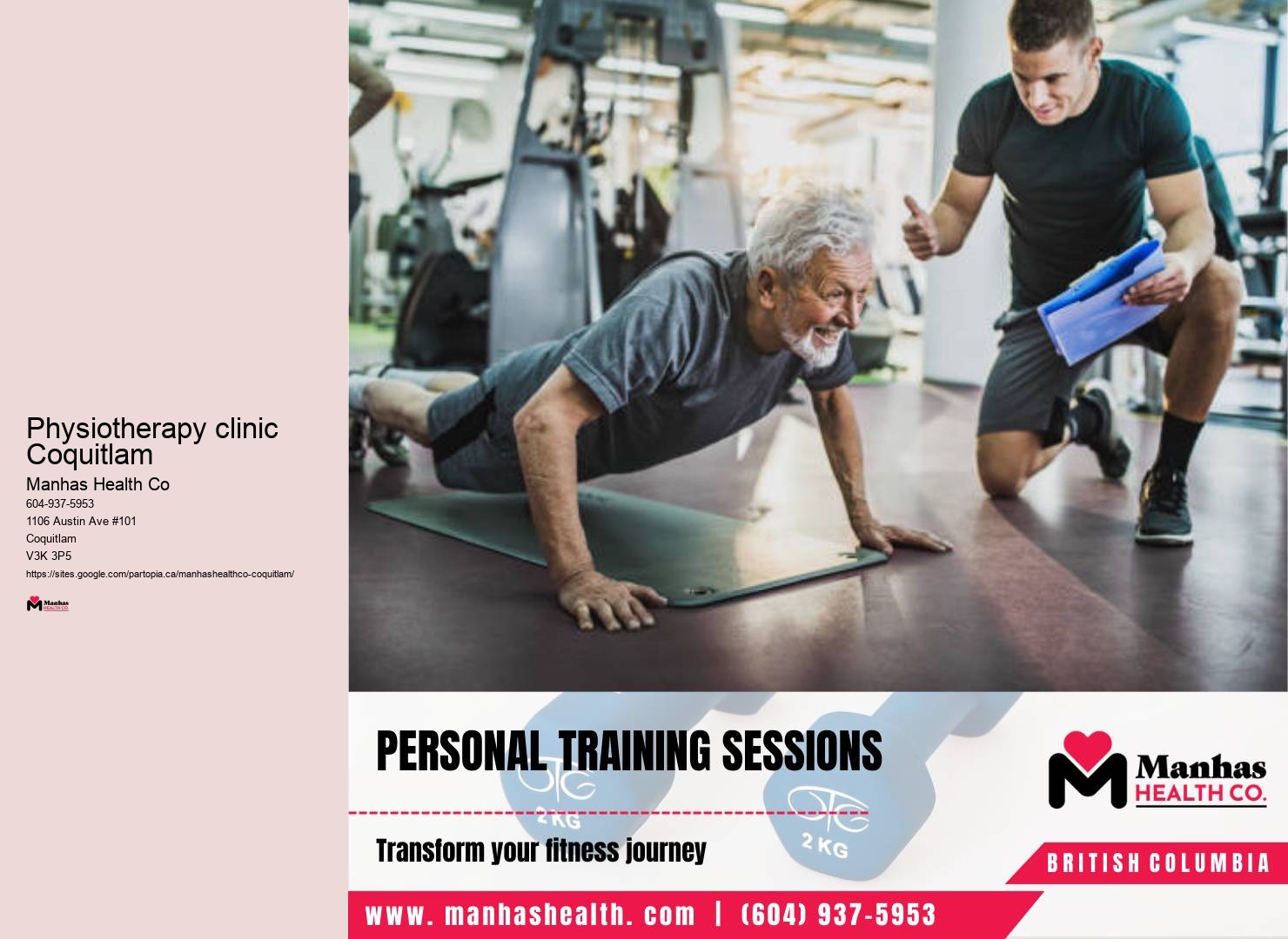 Shoulder physiotherapy Physiotherapy clinic Coquitlam