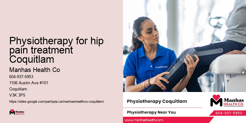 Physiotherapy for hip pain treatment Coquitlam