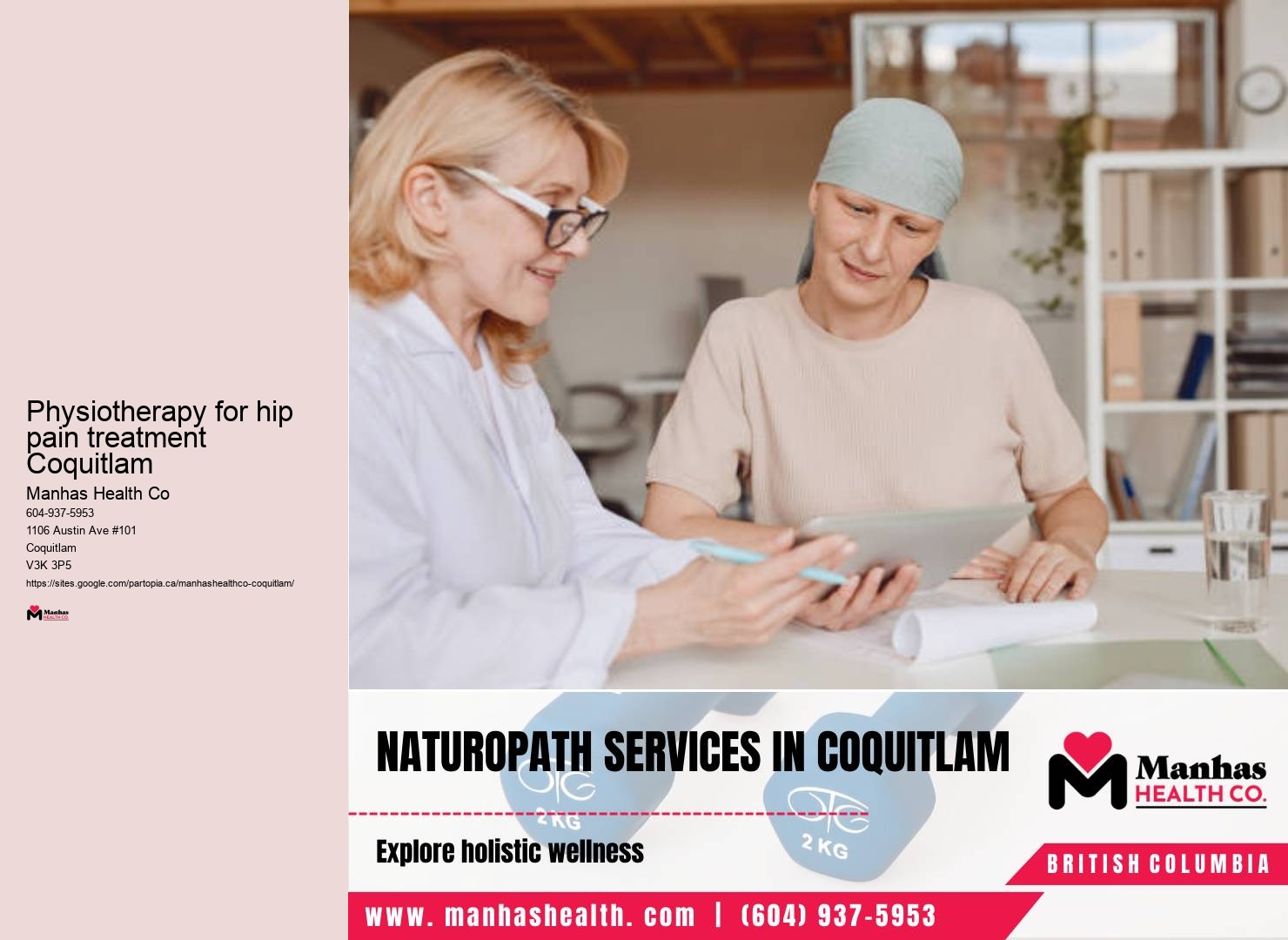 Cost-effective physiotherapy Physiotherapy for hip pain treatment Coquitlam