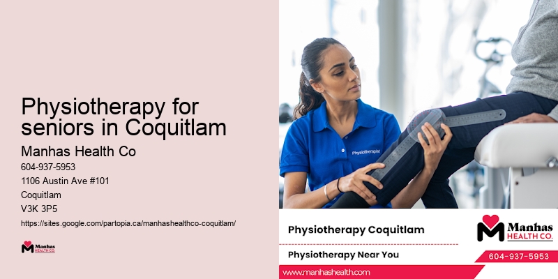 Physiotherapy for seniors in Coquitlam