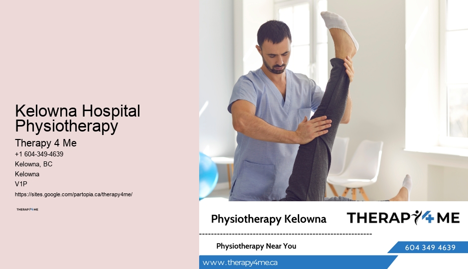 Local Physiotherapists in Kelowna BC
