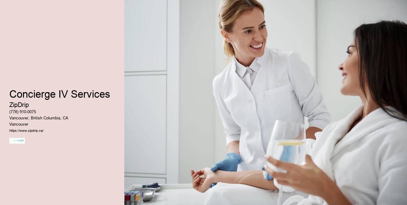 IV Vitamin Infusion Therapy Vancouver