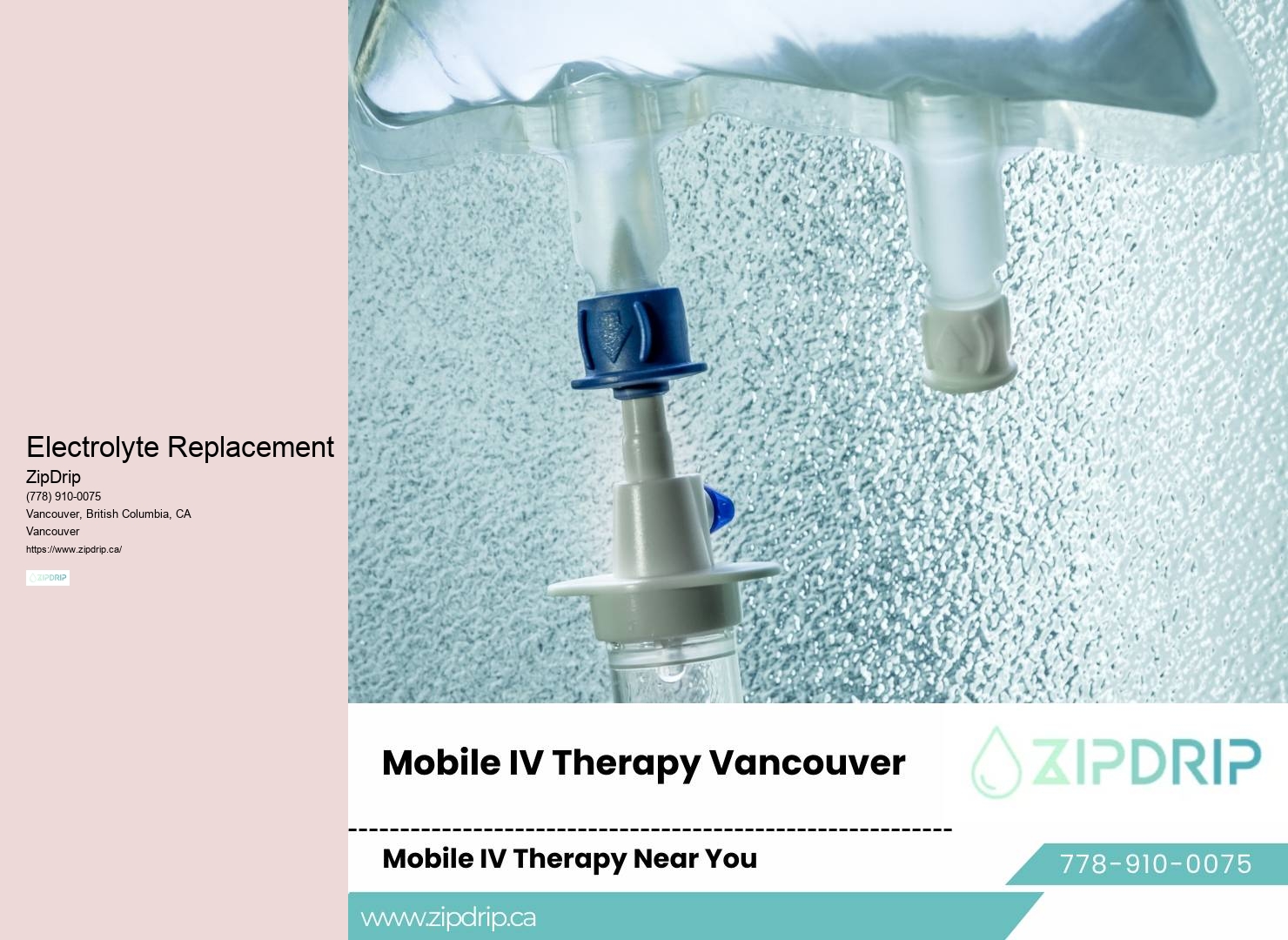 IV Hydration Treatment for Hangover Vancouver